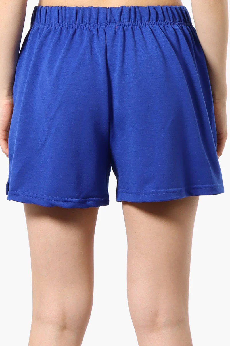 Runaway Bay Sport Basic French Terry Shorts - Blue - Image 3