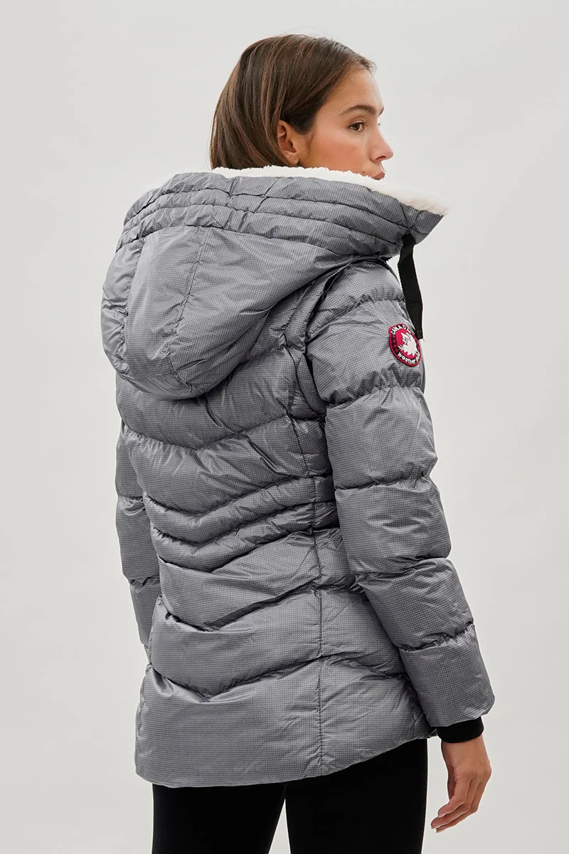 Canada Weather Gear Zip Off Sleeve Bomber Jacket - Grey - Image 3