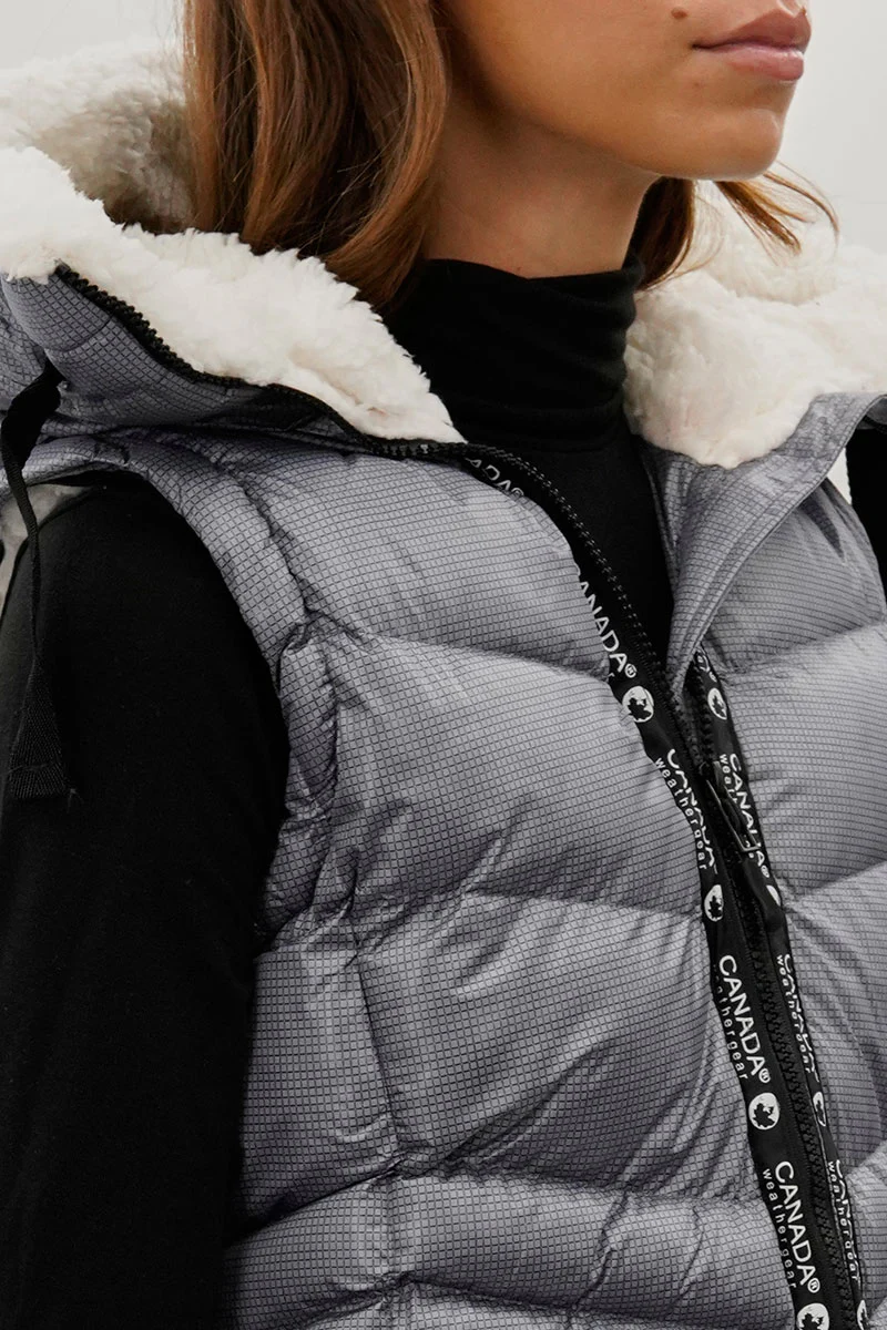 Canada Weather Gear Zip Off Sleeve Bomber Jacket - Grey - Image 4