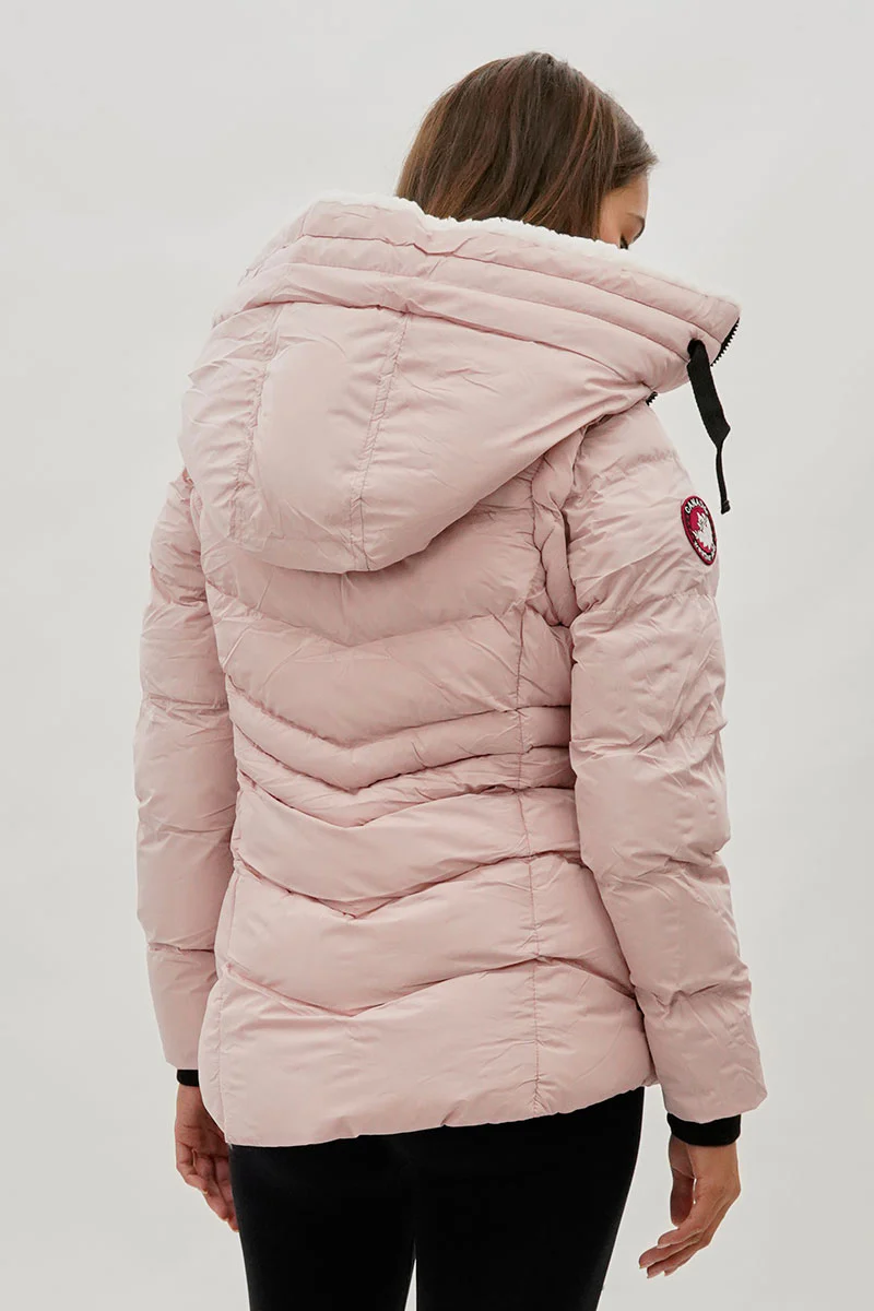 Canada Weather Gear Zip Off Sleeve Bomber Jacket - Pink - Image 3