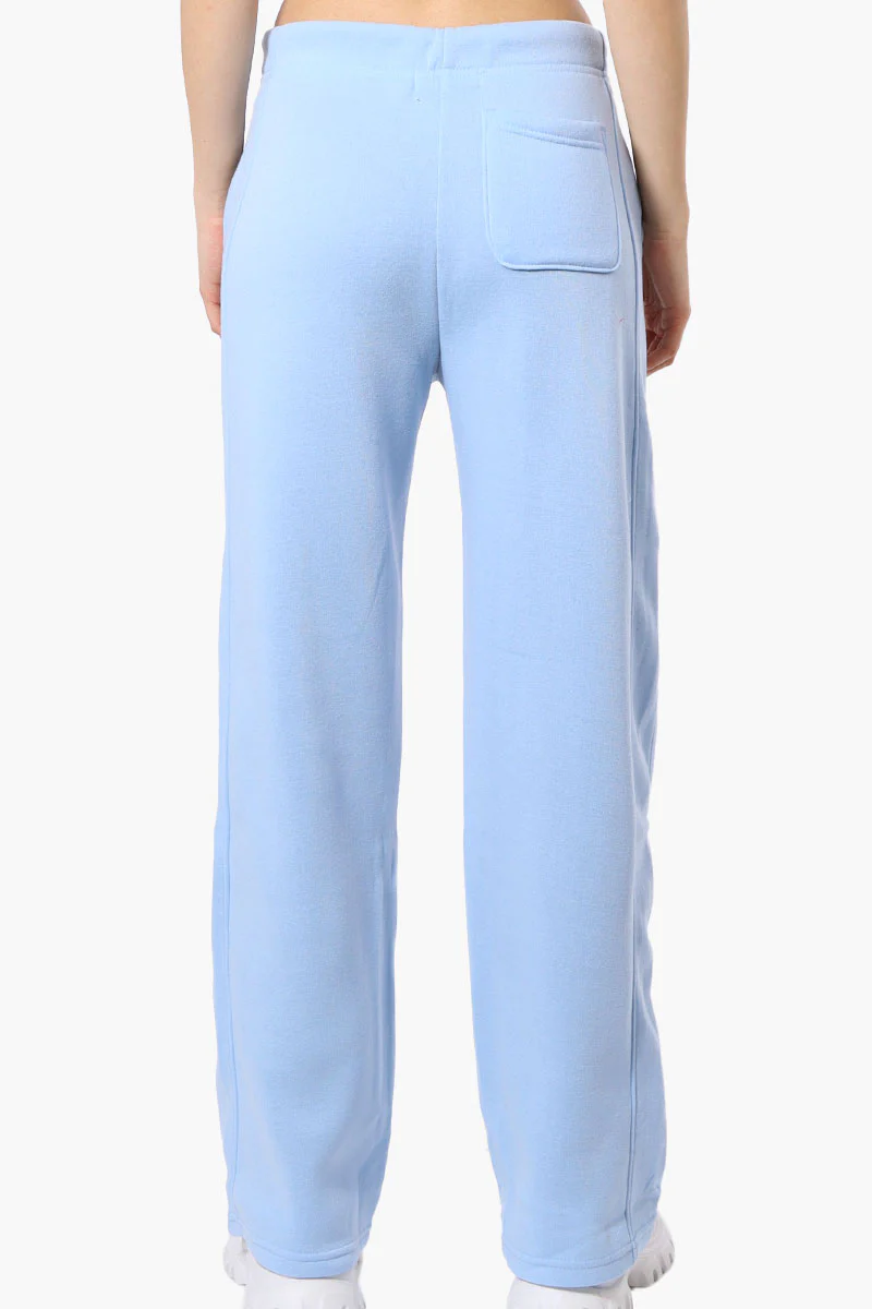 Fahrenheit Aspen Print Fleece Sweatpants - Blue - Image 3