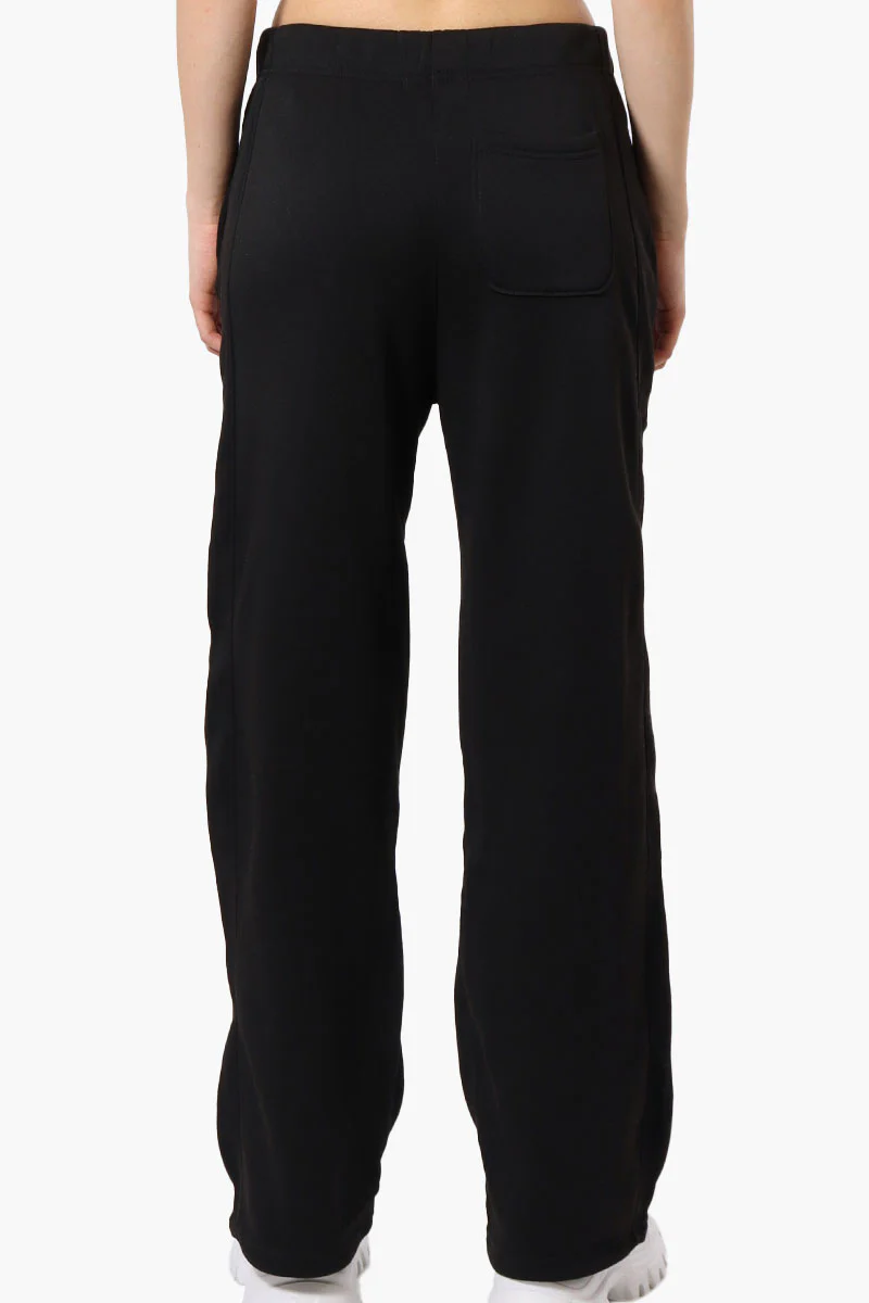 Fahrenheit Brooklyn Print Fleece Sweatpants - Black - Image 3